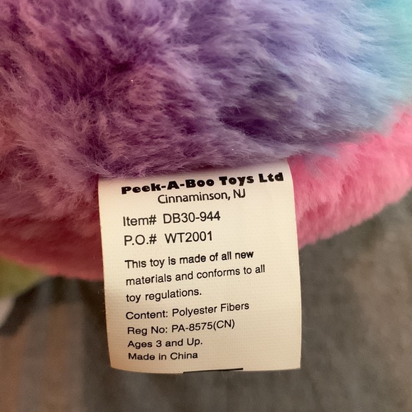 Pastel Rainbow Llama - Picture 6 of 6